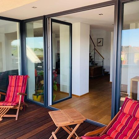 Exklusives Penthouse Im Ehemaligen Bunker Appartement Hannover Buitenkant foto