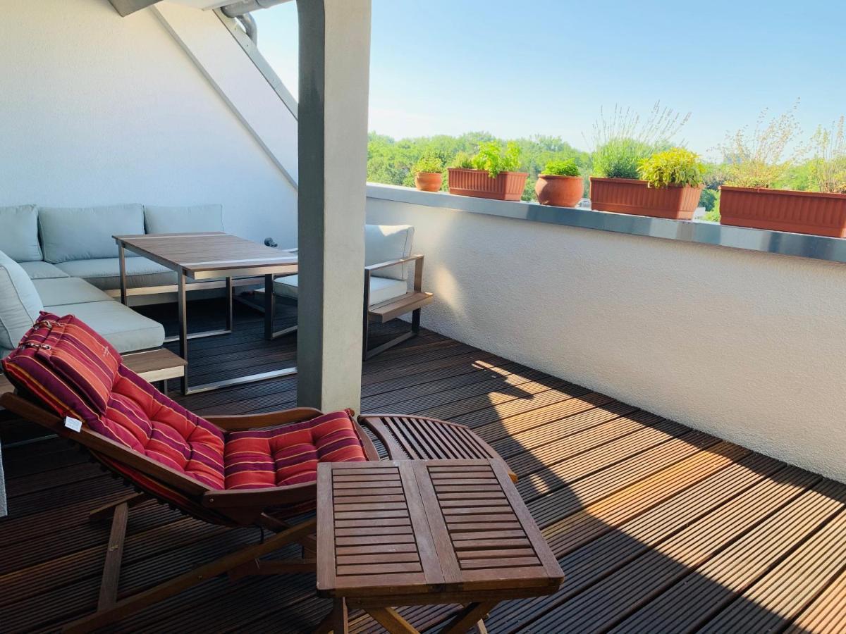 Exklusives Penthouse Im Ehemaligen Bunker Appartement Hannover Buitenkant foto
